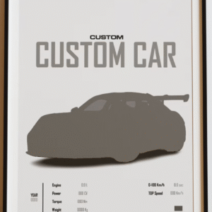 Custom 3D Printing Model Car for Daniel - Modified Ford Escort Van
