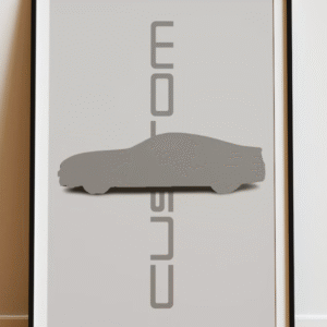 Custom 3D Printing Model Car for Benny - BMW